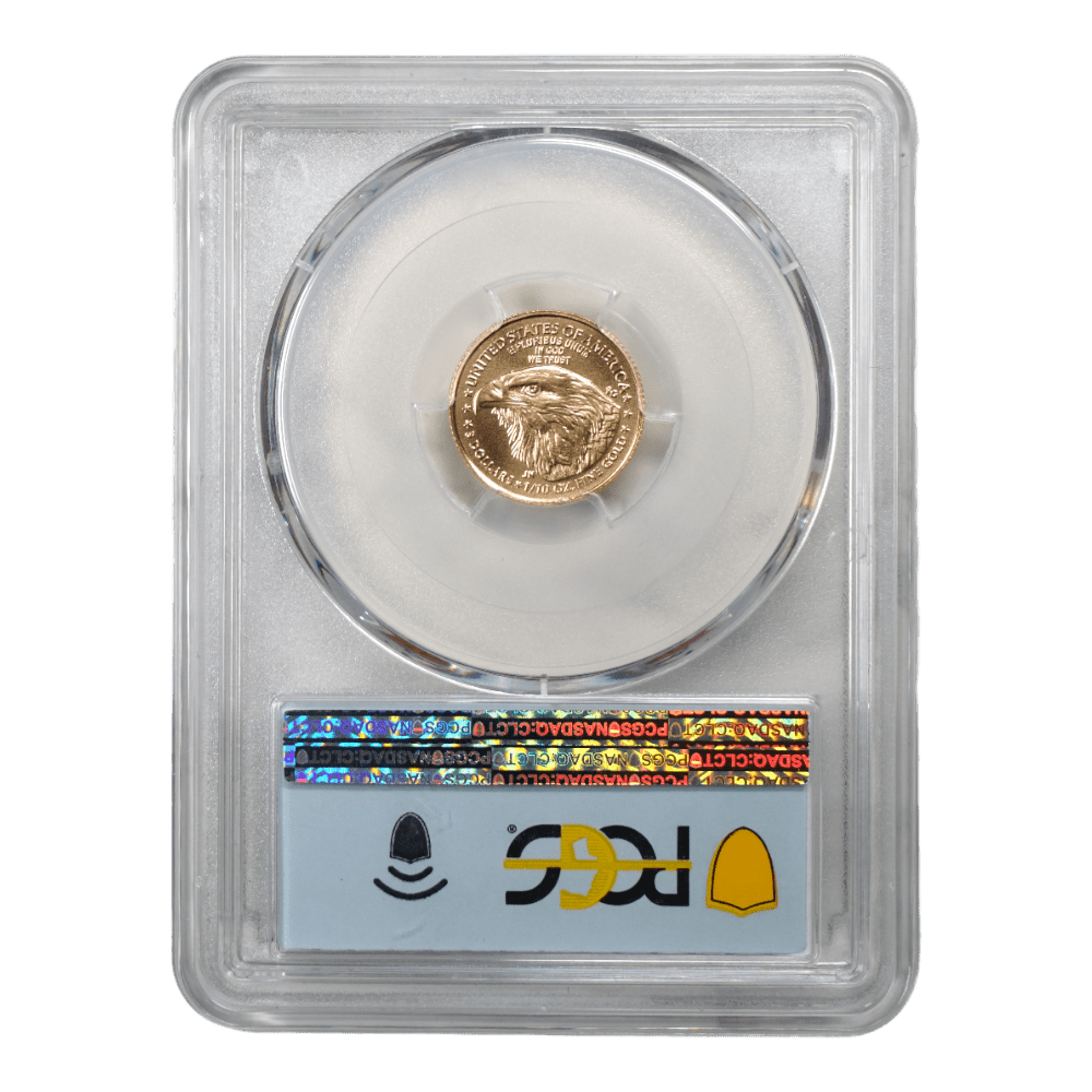 2021 Type 2 1/10 oz Gold Eagle PCGS MS70 FDOI - SCG