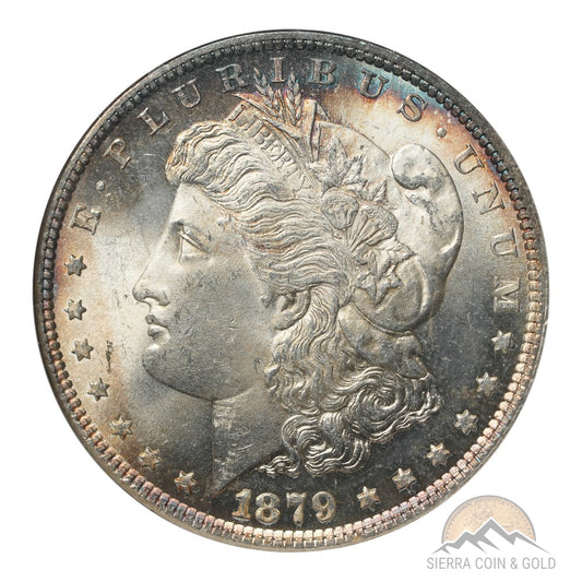 1879 Morgan Dollar ANACS MS63
