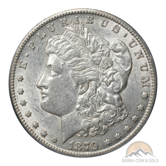 1879-CC Capped Die Morgan Dollar PCGS AU50