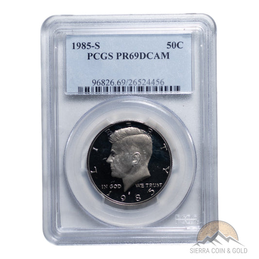 1985-S Kennedy Half Dollar - PCGS PR69 DCAM