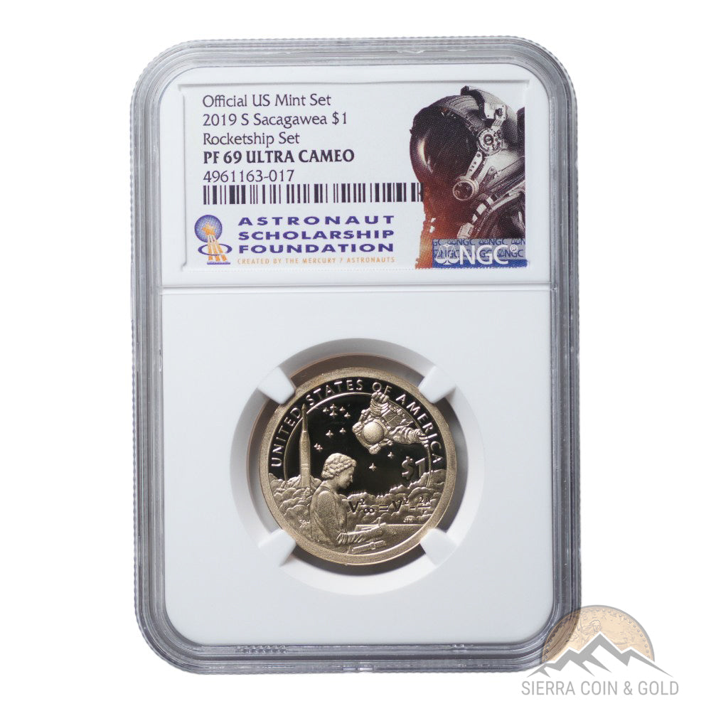 2019-S Sacagawea Proof Space Dollar - NGC PF69 UCAM