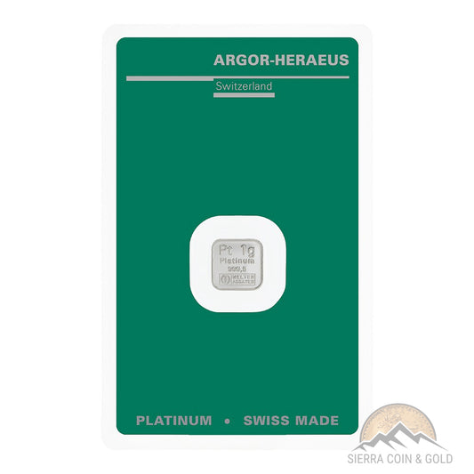 1 Gram Platinum Bar (Our Choice)